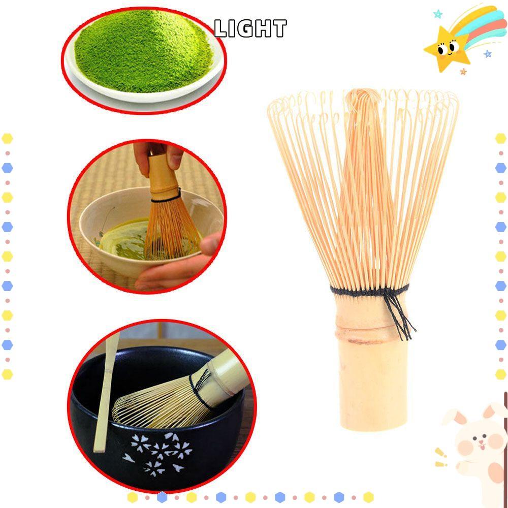 LIGHT 80 Fringe Matcha Tea Powder Whisk Kitchen Home Green Tea ที่มีประโยชน์ Matcha Tea Tools