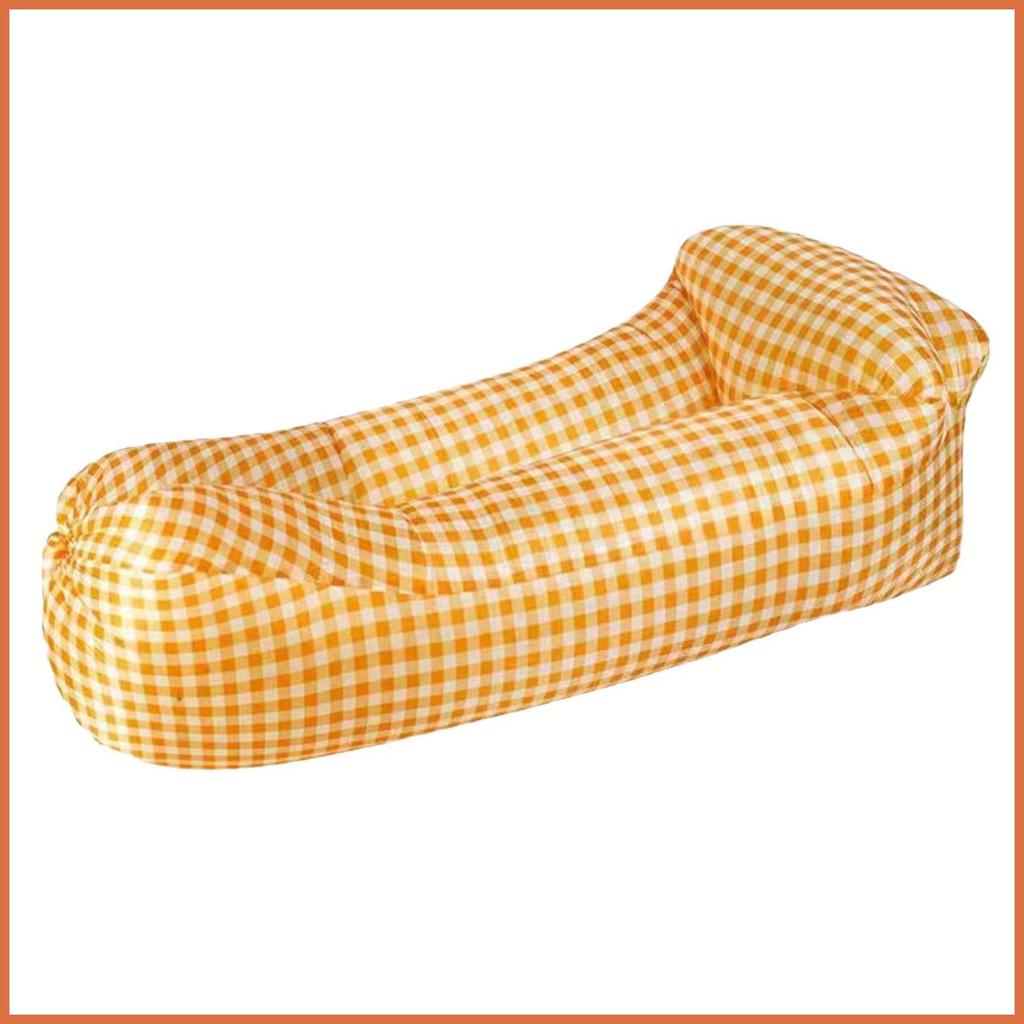 Blow up โซฟา Air เก้าอี้โซฟา Blow up โซฟาชายหาด Lounger สะดวกกันน้ําแบบพกพา Air Couch สําหรับว่ายน้ํ