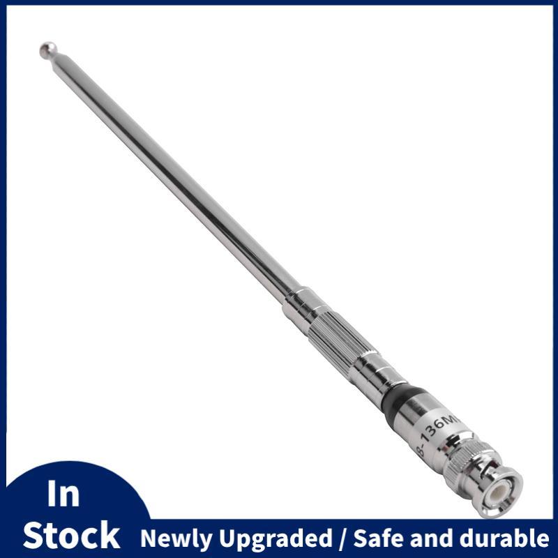 118-136MHZ BNC Telescopic Antenna กําไรสูง Airband เสาอากาศสําหรับ TH-28A TH-48A TH-78A ความถี่การบิ