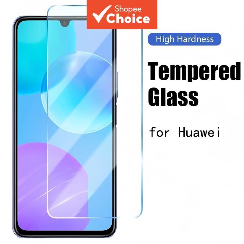 HD กระจกนิรภัยสําหรับ Huawei Y6P Y7P Y8P Y7A Y9A Y9S Y6S Anti-Fingerprint Bubble-Free Protector