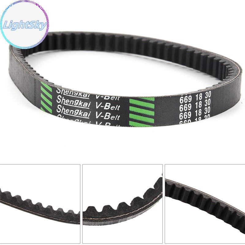 LightSky ไดรฟ์เข็มขัด 669 18 30 สกู๊ตเตอร์ Moped 49cc 50cc Go Kart GY6 CVT สําหรับ TAOTAO Roketa TH