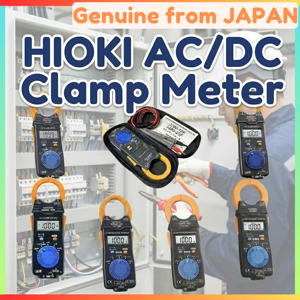 HIOKI AC/DC Clamp Meter 3280-10F 3287 3288 3288-20 CM3289 CM3291 True RMS Digital Tester