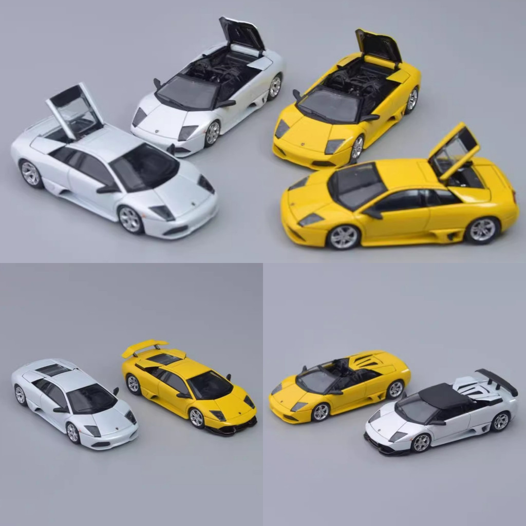 พร้อมส่ง Phantom knight PK 64 Lamborghini Bat LP640 โมเดลรถเปิด