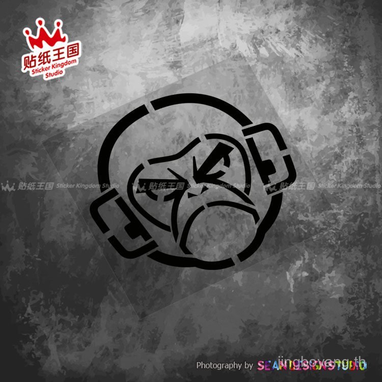 MilSpec Tactical Monkey MSM51103 สติ๊กเกอร์สะท้อนแสงเฉพาะรถจักรยานยนต์