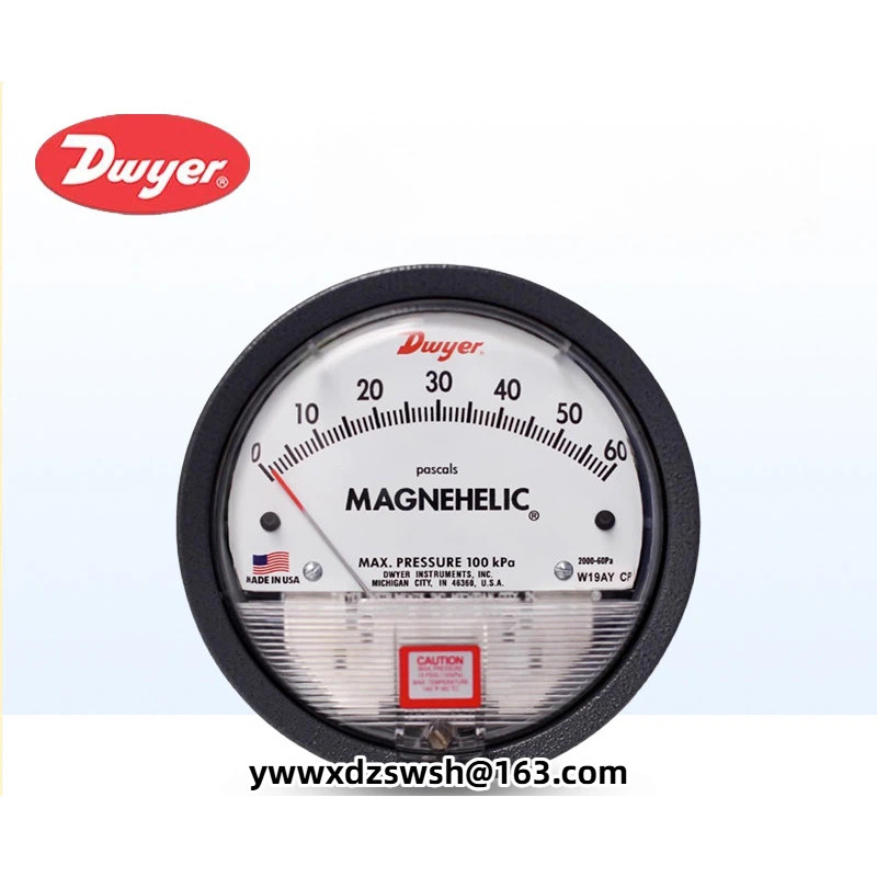 Dwyer Dwyer Micro Pressure Difference Gauge 0-60pa Machinery MAGNEHELIC แรงดันลบ Wind Pressure Point