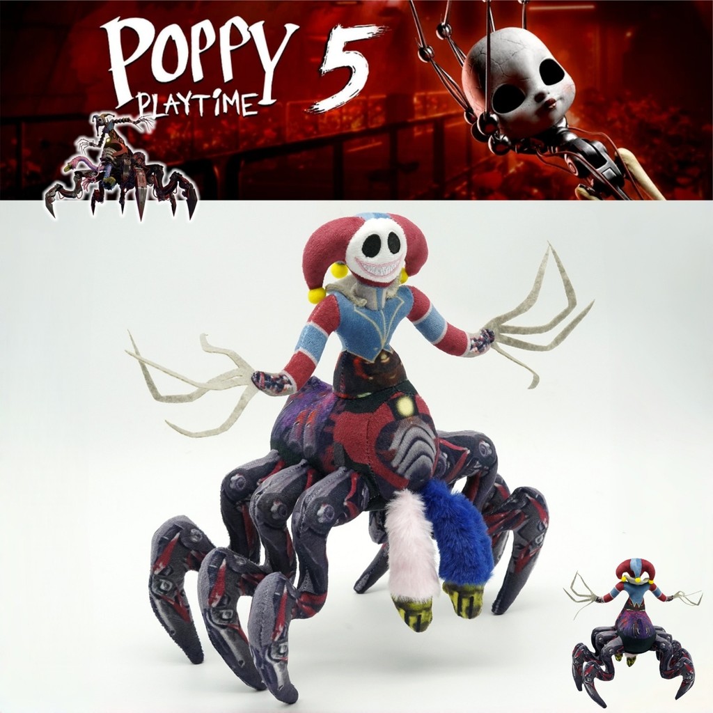BCT Poppy Playtime 5 ของเล่นตุ๊กตาสนุก Joker สยองขวัญเกมตุ๊กตา Chum Chompkins Lily Lovebraids Plushy นุ่ม Plushie ตุ๊กตาของเล่นสําหรับเด็กของขวัญวันหยุดสร้างสรรค์, ของขวัญวันเกิด