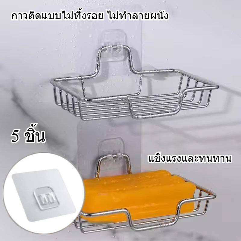 5 ชิ้นของตะขอกาวอะคริลิโปร่งใสไร้รอยต่อตะขอกาวในตัวที่แข็ง รูปที่ 3