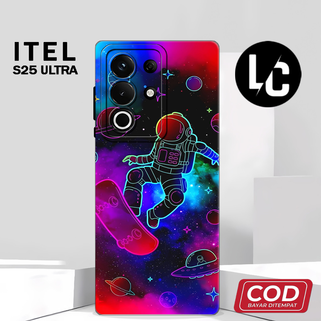 (AQ 47) softcase iteel s25 motif นามธรรมพิเศษอะนิเมะน่ารักความงามปลอก itel s25 ULTRA Mika Hp-Case Ca