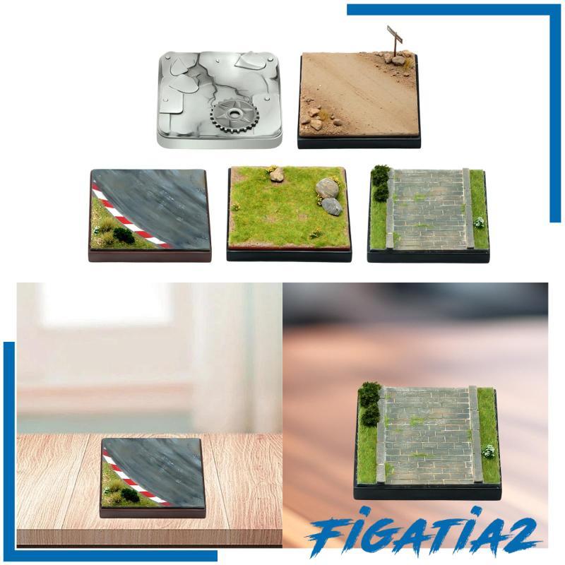 [Figatia2] 1/64 Scale Display Base โมเดลDiecast ขาตั้งจอแสดงผล Diorama Base Miniature Scene Base