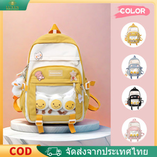 【จัดส่งจากประเทศไทย】กระเป๋าเป้สุดน่ารักสำหรับสาวๆ สไตล์สาวโม…