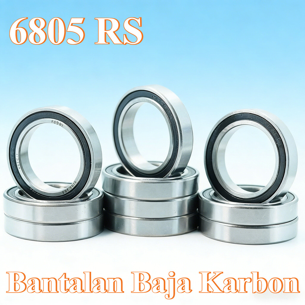 6805-2RS เบาะจักรยานวงเล็บด้านล่างผนังบางร่องลึก