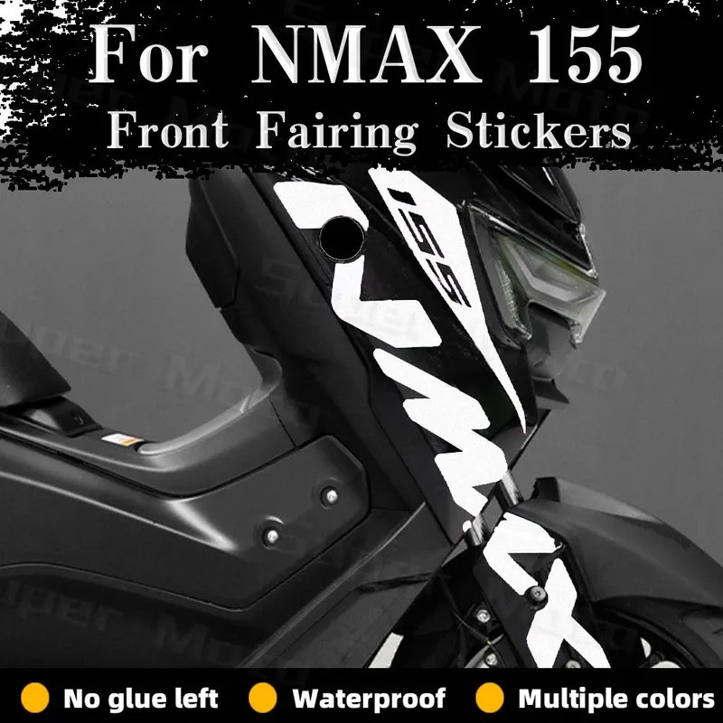 สําหรับ 2025 NMAX 155 NMAX155 nmax155 รถจักรยานยนต์สะท้อนแสง NMAX โลโก้สติกเกอร์ตกแต่งสกู๊ตเตอร์ด้าน