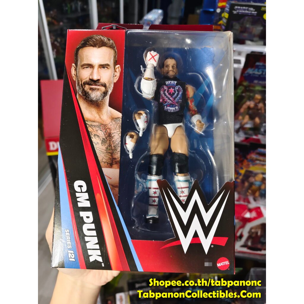 [2025.12] WWE Elite 121 CM Punk Wrestling Figure