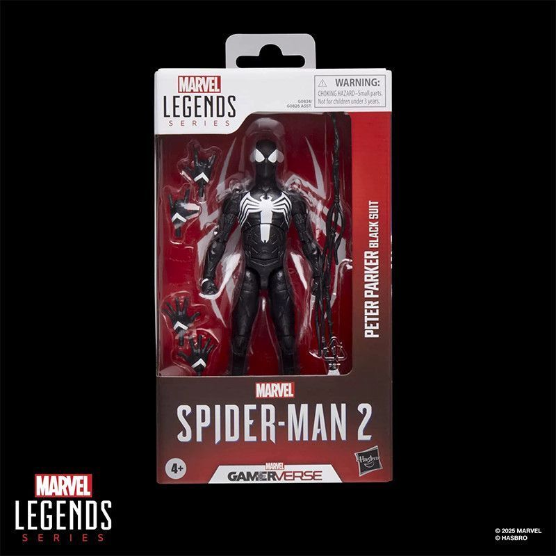 [Hasbro] Marvel Legendary Game Edition Universe Spider-Man 2 Symbiosis ตุ๊กตาฟิกเกอร์ Spider-Man
