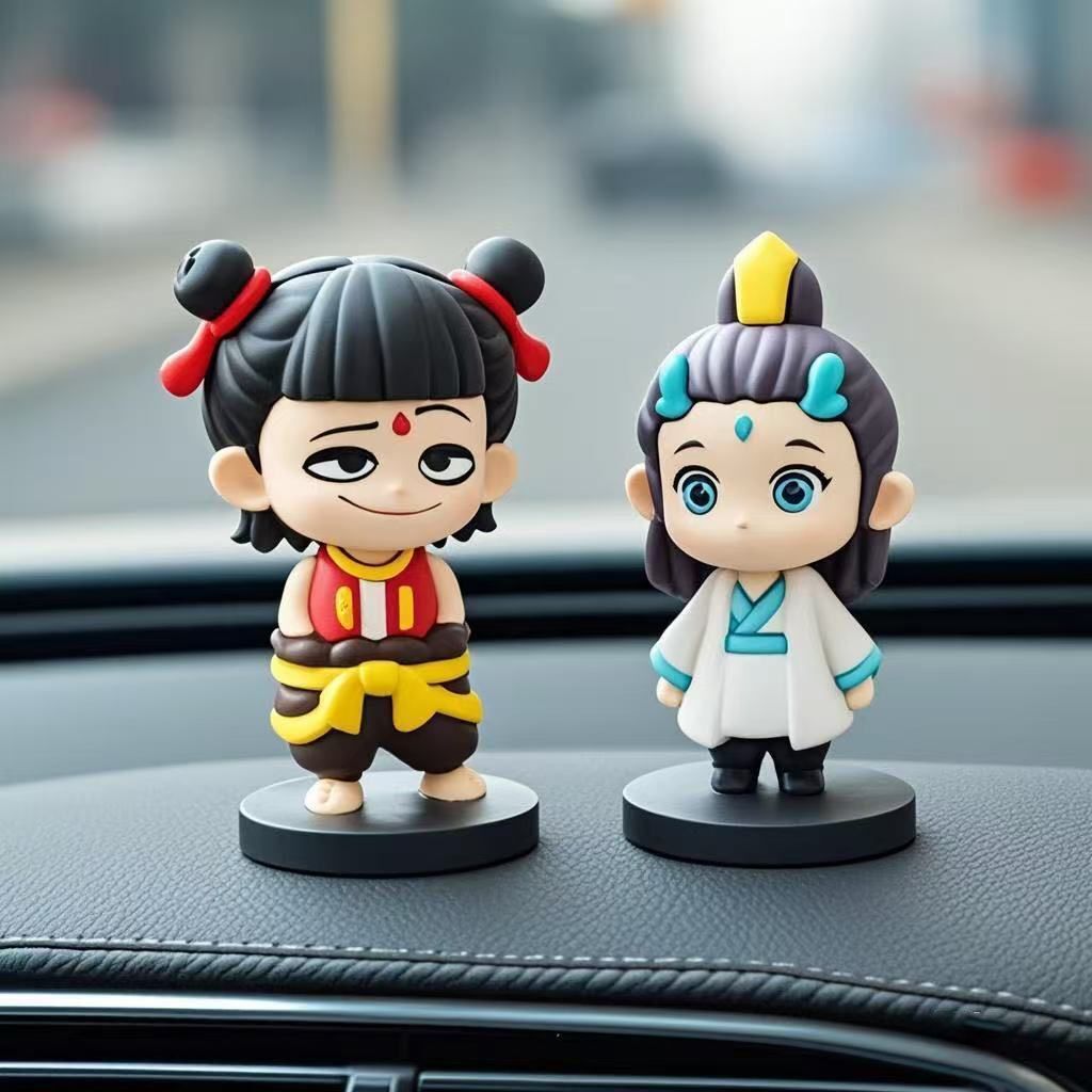 Nezha Aobing เครื่องประดับรถ Nezha 2 Aobing รถ inte . 汽车摆件2车内饰品装饰品手办260326ทีที ทีที