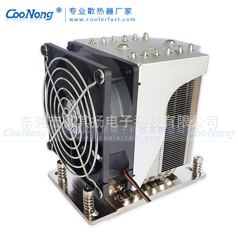 [คลังสินค้าพร้อมขายร้อน] EPYC SP3 Xiaolong หม้อน้ําเซิร์ฟเวอร์ CPU 6 ท่อความร้อนเวิร์กสเตชัน SP3/TR4