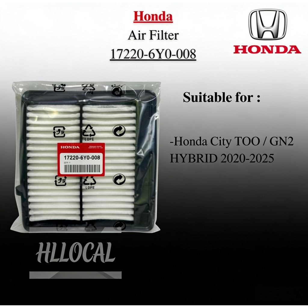 HONDA CITY 1.5 2020 TOO GN2 HYBRID ENGINE AIR FILTER (17220-6Y0-008) รถ