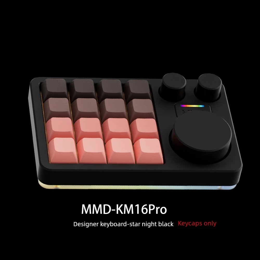 คีย์บอร์ดบลูทูธ MMD KM16Pro สามโหมด อลูมิเนียม thumbnail 6