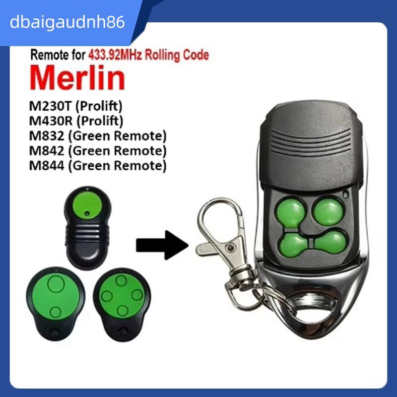 READY STOCKRolling รหัสโรงรถประตูรีโมทคอนโทรล 433.92MHz สําหรับ M832 M842 M844 230T 430R เปลี่ยนใช้เ
