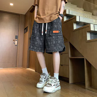 【4XL–8XL Local Stock】กางเกงขาสั้นคาร์โก้ผู้ชายไซซ์ใหญ่ Loose Fit Multi-Pocket สไตล์สตรีท