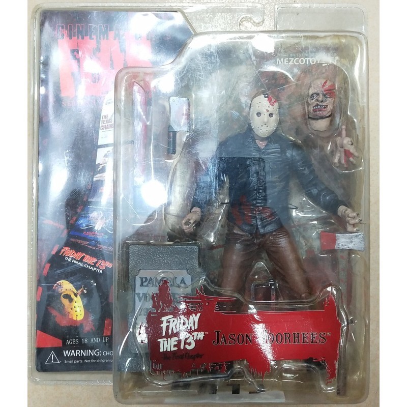 มด MEZCOTOYZ เบอร์ 13 Black Friday Killer Jason Jason Action Figure รุ่น C