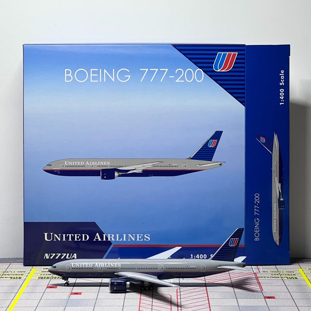 Phoenix 1: 400 เครื่องบินรุ่น United Airlines Boeing 777-200 N777UA First Commercial 777 ยี่ห้อใหม่ไ