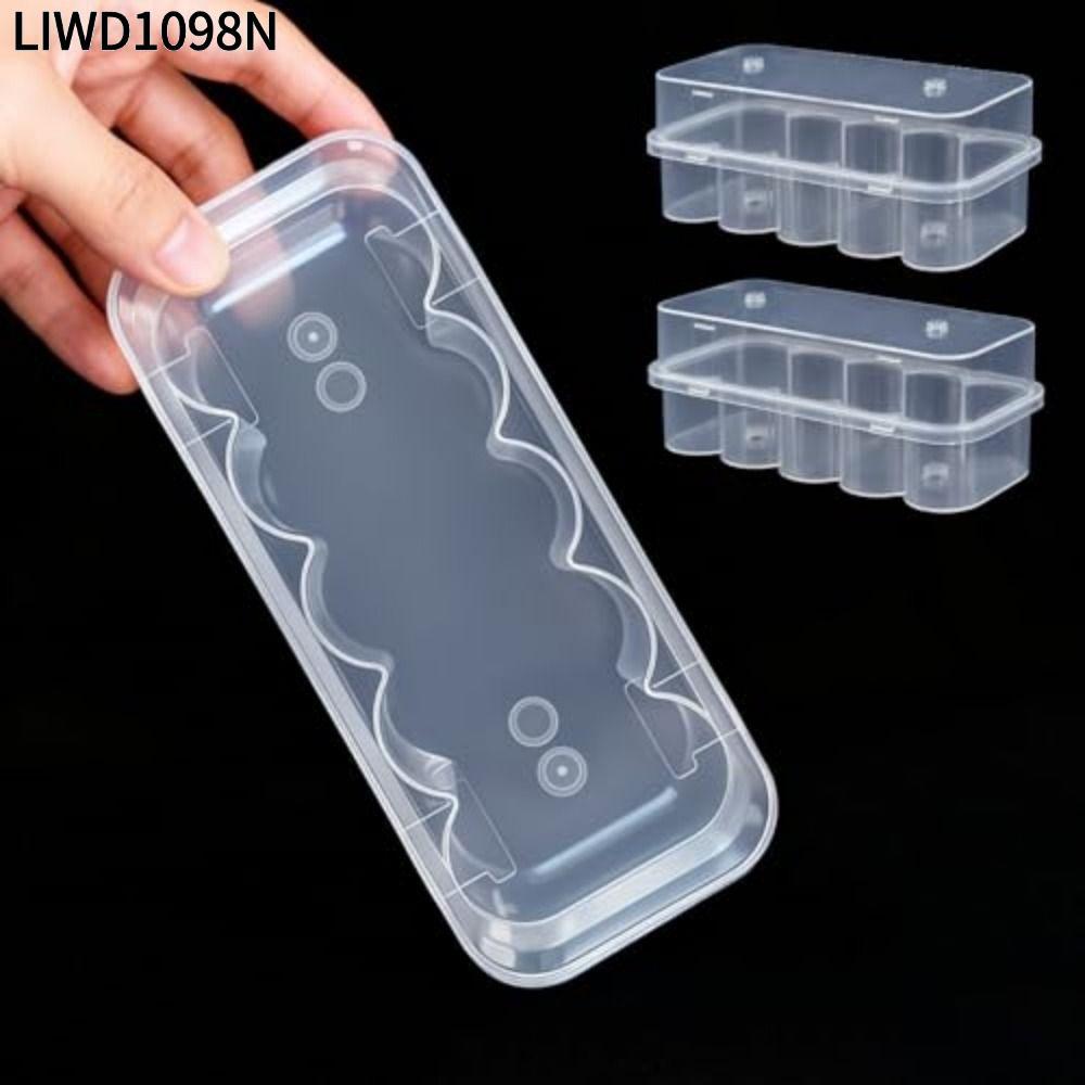 LIWD1098N Microtubeกล่องเก็บ,พลาสติกVial Storage, 3/5/7/10mL Stackable 2/10/24-Slotตู้แช่แข็งหลอดกล่