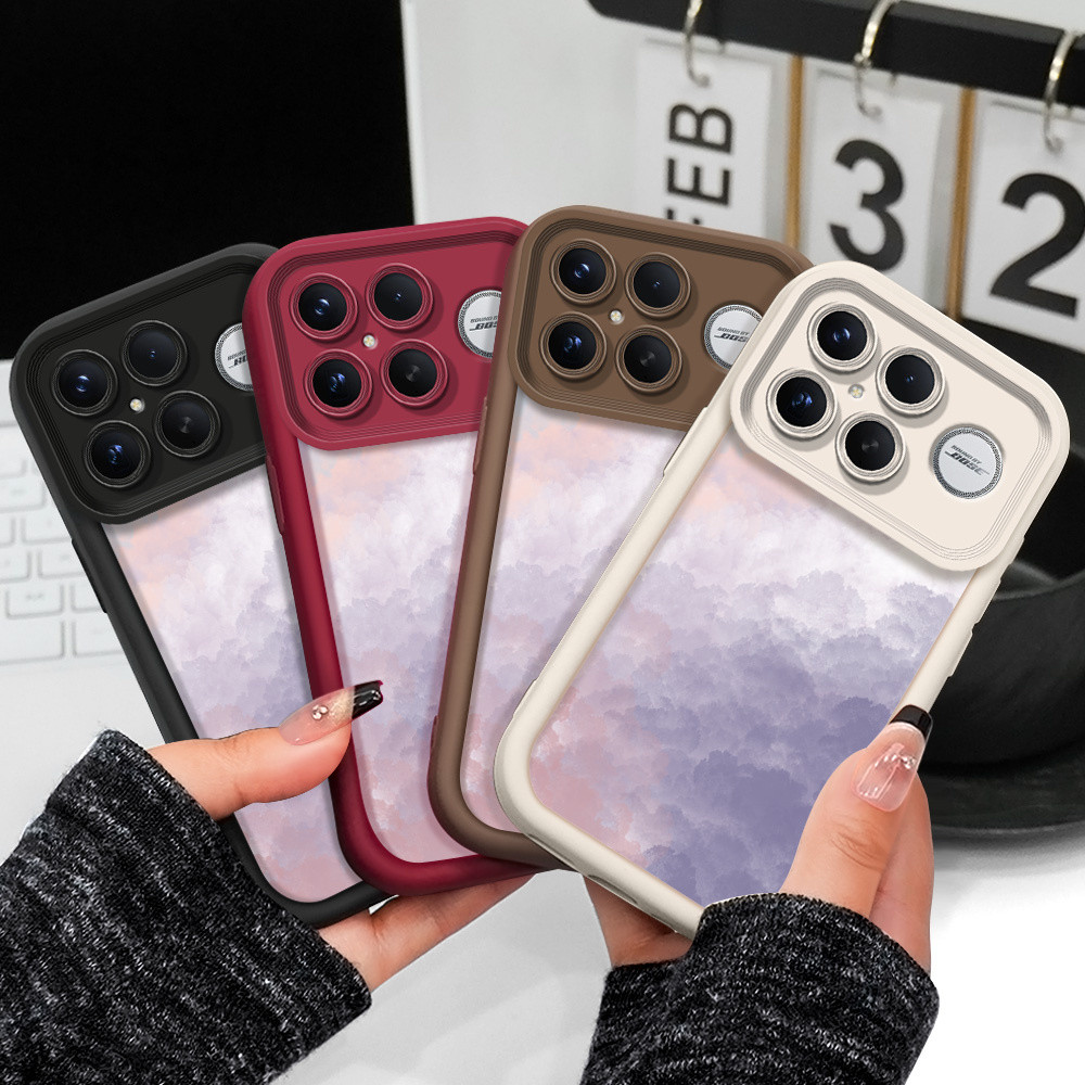 Texture Cloudsเคสโทรศัพท์สําหรับXiaomi Poco F8 M8 F7 M7 X7 Pro Ultra 4G 5Gบันไดปกอ่อน