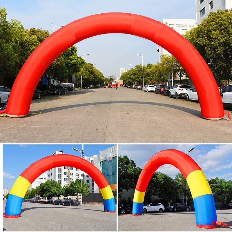 Arch Opening Inflatable Rainbow Gate School Start School Arch Celebration Event Inflatable Arch Car 