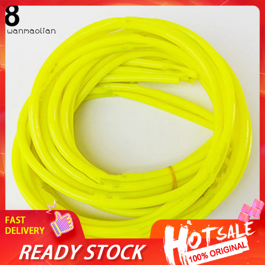 <wanmaolian>Universal Motorcycle Bike 1M Petrol Fuel Hose ท่อน้ํามันแก๊ส 5 มม.I/D 8 มม.O/D Tube