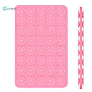 แผ่นซิลิโคนแปะมือถือ ไม่ต้องใช้กาว Silicone Suction Phone Case แผ่นซิลิโคนดูดอเนกประสงค์ ดูดติดโทรศัพท์ได้สองด้าน