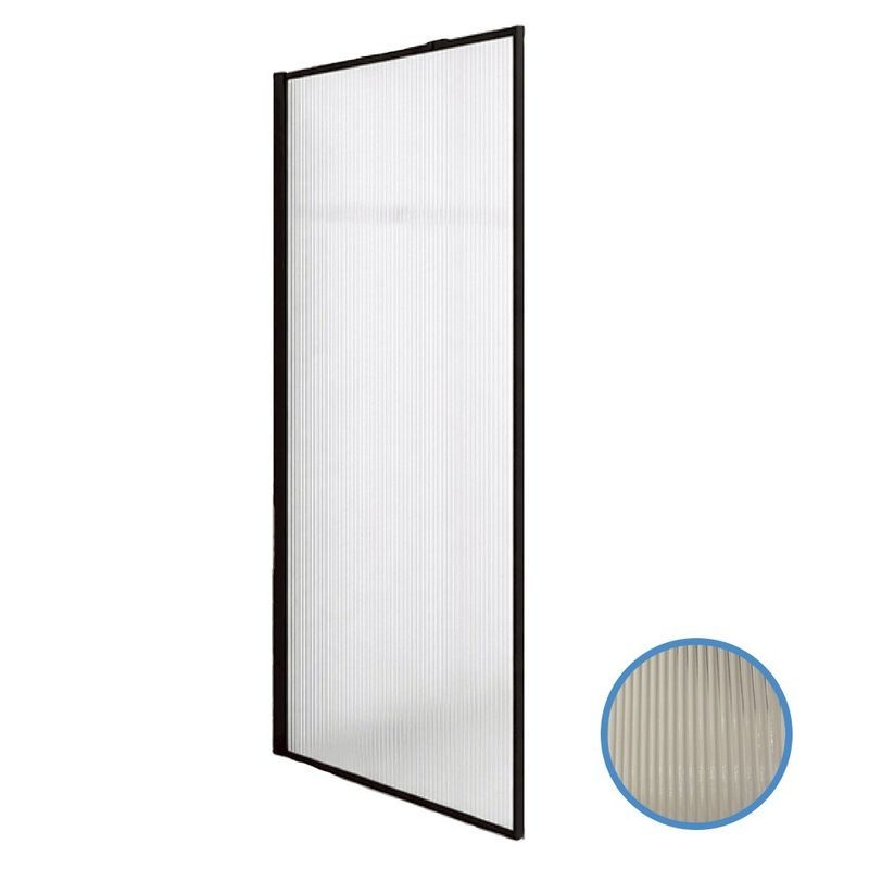 BATH&BATH BT-3111MBฉากกั้นอาบน้ำบานเปลือย 80x200CM