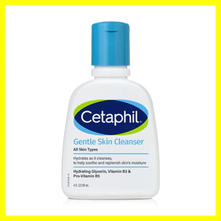 Cetaphil Gentle Skin Cleanser 118ml คลีนเซอร์ เซตาฟิล ทำความสะอาดได้หมดจด พร้อมบำรุงผิวให้นุ่มชุ่มชื้นไม่แห้งตึงล้าง...