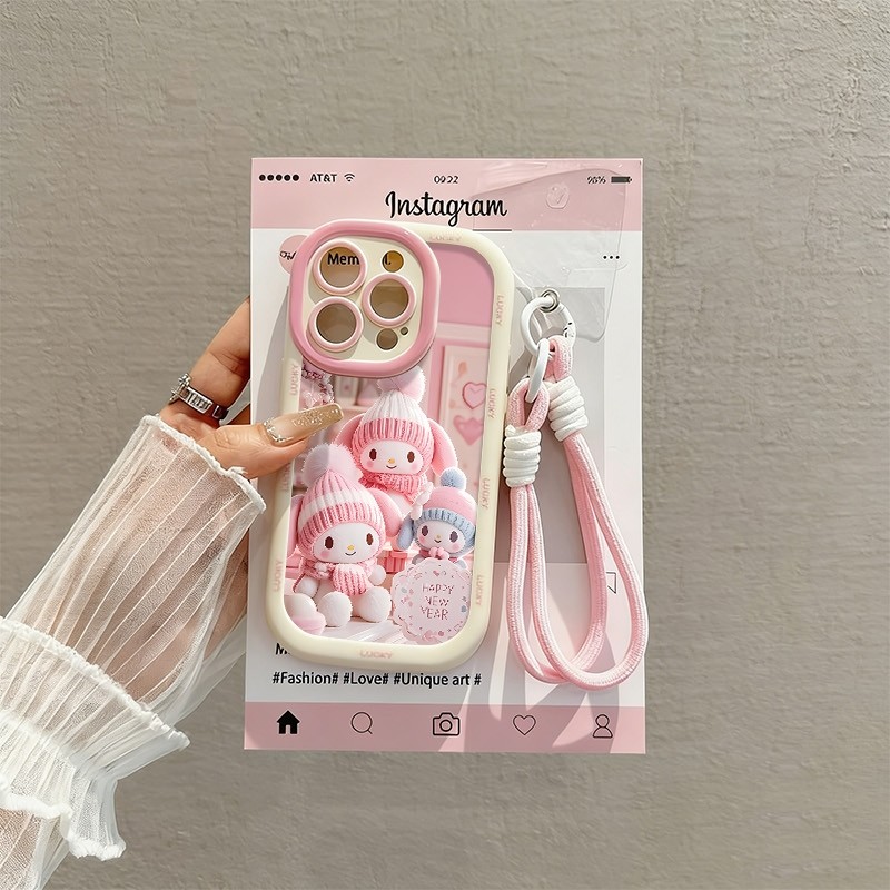 เคส+สร้อยข้อมือ VIVO Y100 Y19S Y28 Y36 Y27 Y27S Y33S Y33T Y17S Y17 Y15 Y12 Y19 Y16 Y15S Y03 Y03T Y01