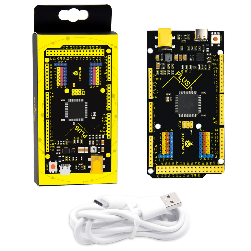 Keyestudio ATMEGA2560-16AU 2560 Plus Controller Board สําหรับ ARDUINO MEGA 2560