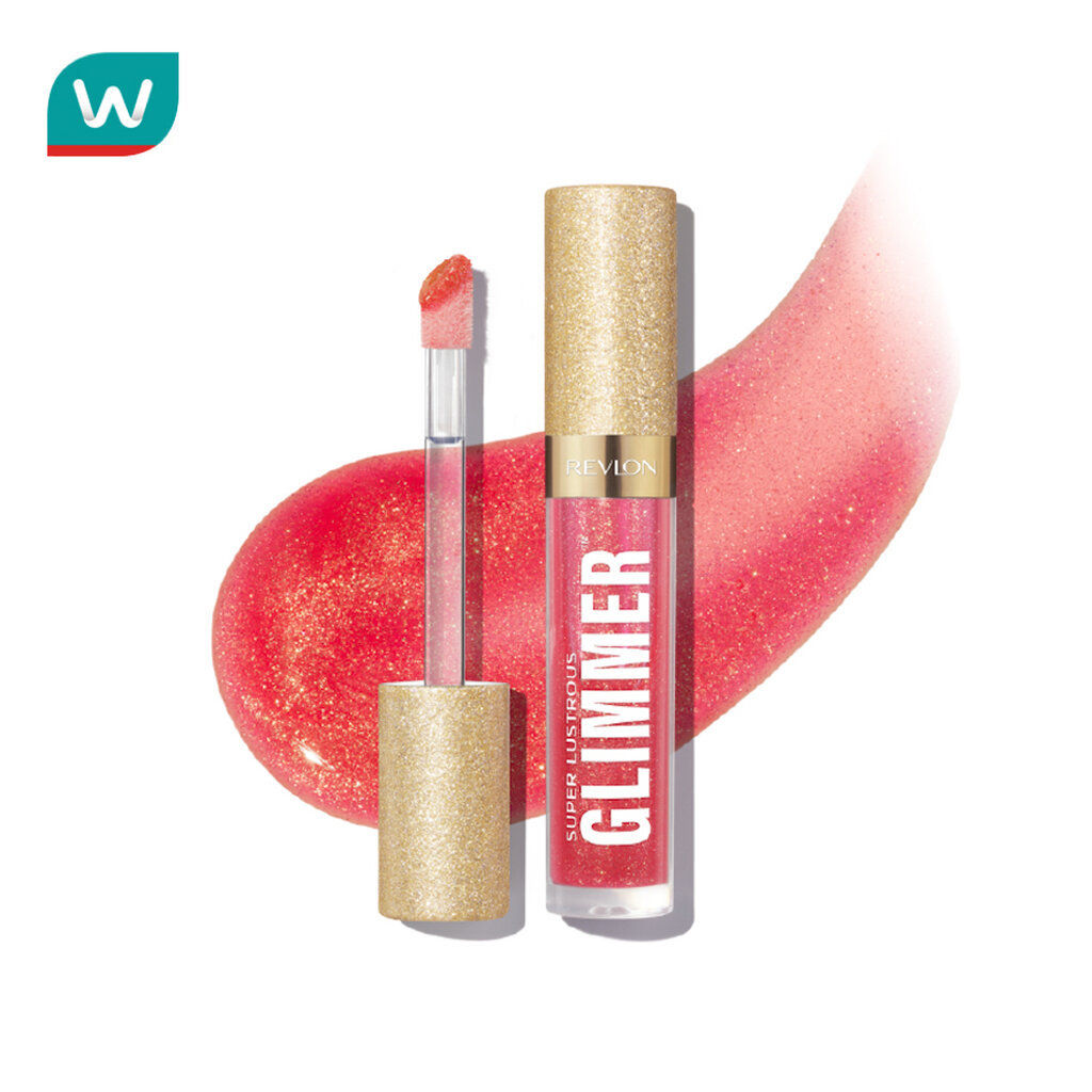 Revlon เรฟลอน ซูเปอร์ ลัสทรัส กลิมเมอร์ กลอส 3.8มล. 007 โอต ฮันนี่