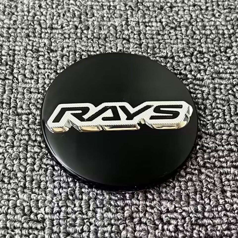 เหมาะสําหรับ RAYS Hub Cap 57G G16 G025 Hub Cap อะคริลิคกลางหมวกเส้นผ่านศูนย์กลาง 66 เส้นผ่านศูนย์กลา