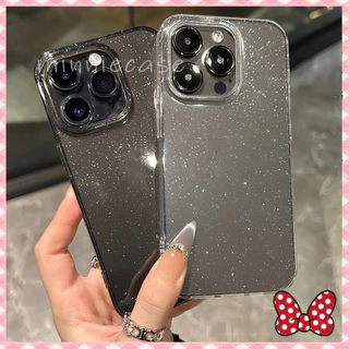 ✨️เคสสำหรับไอโฟน16PROMAX 11 12 13 14plus 15PRO โปร่งใส แฟลช หรูหรา กรณีโทรศัพท์มือถือ ป้องกันการชนกัน 6/7/8PLUS X/XR/XS