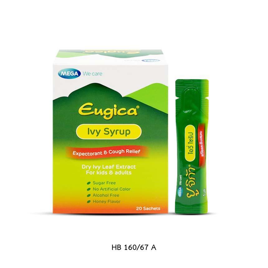 Eugica Ivy Syrup กล่อง 20 ซอง
