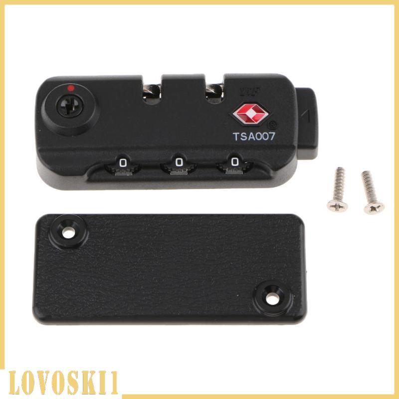 [Lovoski1] TSA 007 กระเป๋าเดินทาง 3 หลักรหัสล็อคกระเป๋าเดินทางน้ําหนักเบา - T