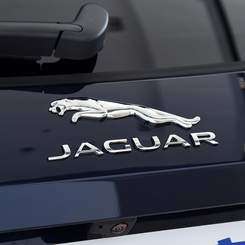 เหมาะสําหรับ JAGUAR โลโก้รถ JAGUAR สติกเกอร์โลโก้ด้านหลัง JAGUAR XJ XF F-TYPE ดัดแปลงโลโก้ด้านหลัง