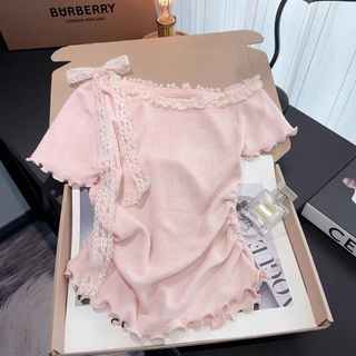 MYCASSI Atasan Wanita Korean Style Off Shoulder T-shirt Kaos Lengan Pendek Baju Atasan Wanita Terbaru