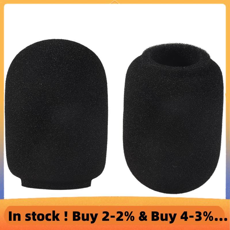 2 ชิ้นกรองกระจกไมโครโฟนฟองน้ําโฟมสําหรับ PGA27 27 SM7B SM 7B Mic เปลี่ยนฟองน้ําฝาครอบ