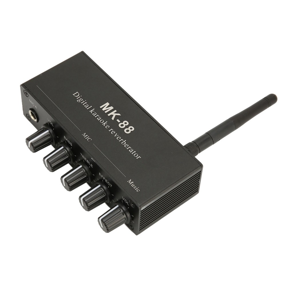 Iremax Mall MK88 แท้ ปรีไมค์MK-88 มีกล่องและadapter ปรีไมค์ คาราโอเกะ เครื่องมิกซ์เสียง บลูทูธในตัว 