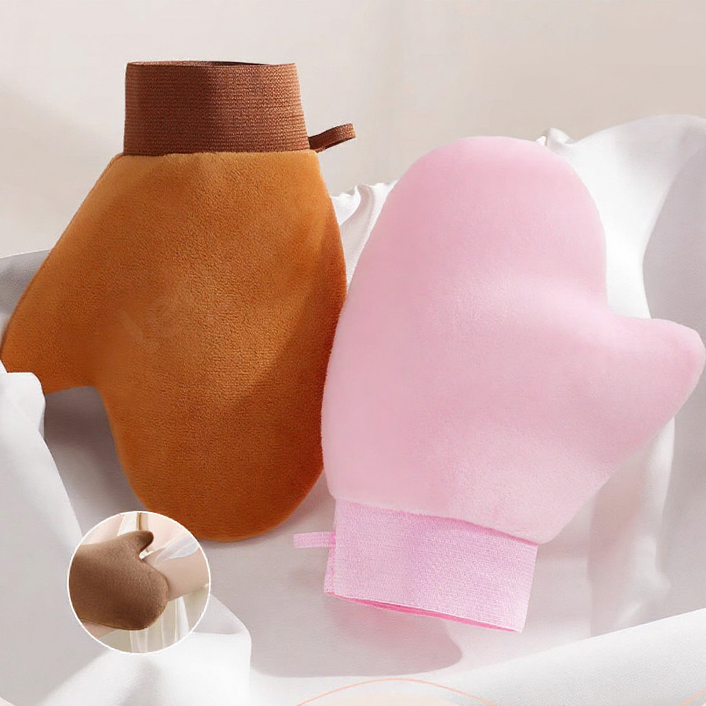 ถุงมือทาครีม ถุงมือพอกผิว ถุงมือมาร์คมือ ใช้ซ้ำได้ แห้งไวไม่เลอะมือ ไม่กินครีม สีชมพู สีน้ำตาล สีดำ