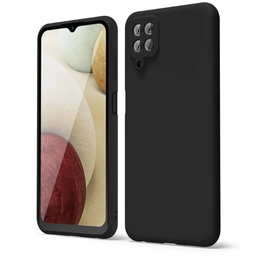 CASE SAMSUNG A12 4G / M12 PREMIUM CASE SLIM MATTE CASE BLACK DOFF