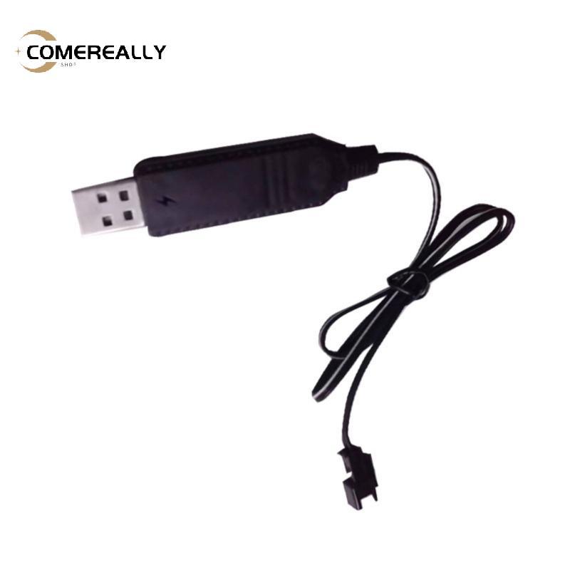 COME 3 7V 18650 สายชาร์จ USB 2Pin ปลั๊กไปข้างหน้ารีโมทคอนโทรลรถ