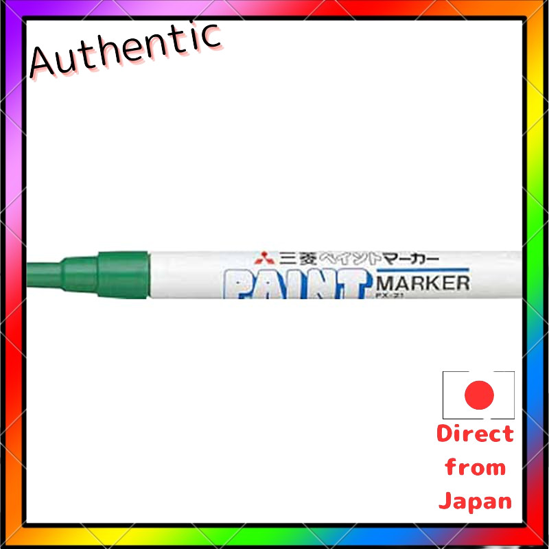 Mitsubishi Pencil Uni Paint Marker Oil-based Fine Tip Green PX21.6