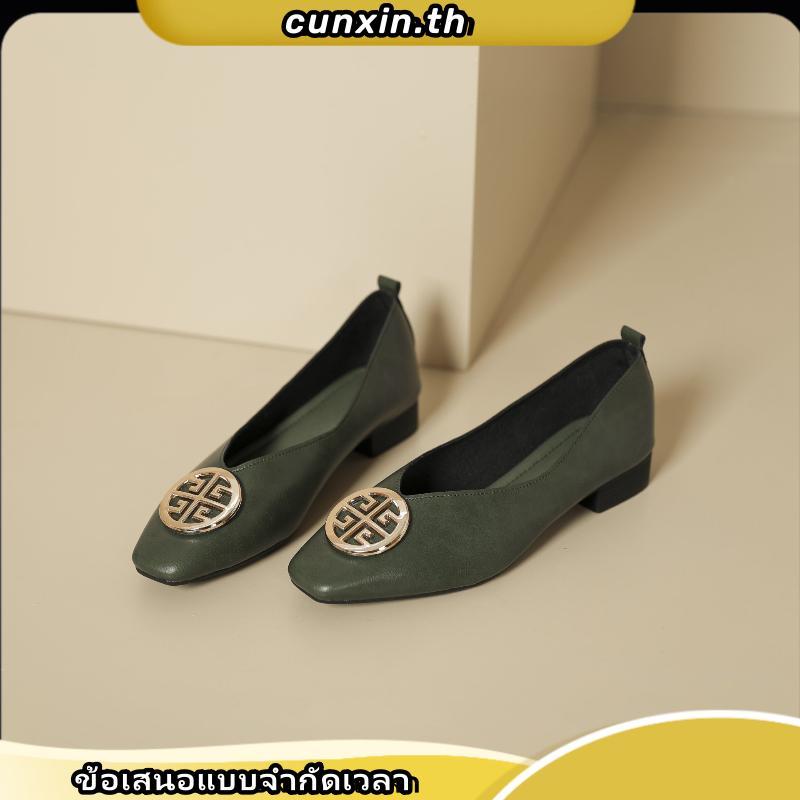 LA BELLA รองเท้าคัชชูหนังแกะ  รุ่น LB AMORE QUEEN FLATS - FORMAL