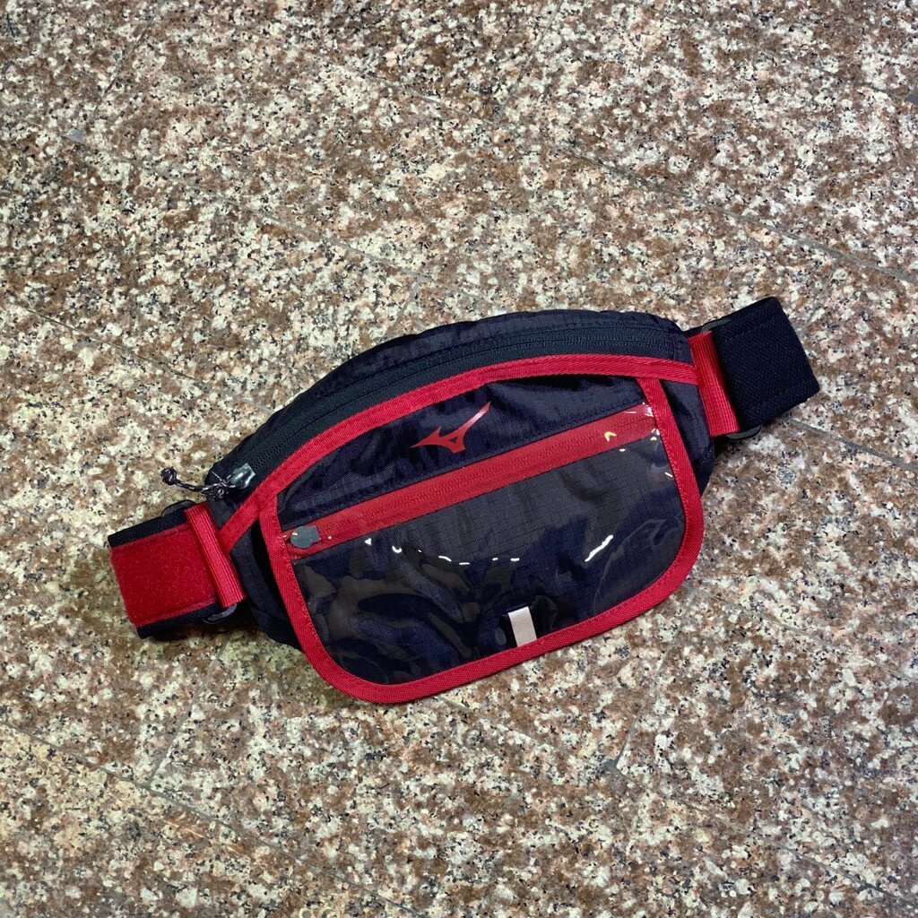 กระเป๋าวิ่ง Mizuno Running Waist Pouch M ‘RED’